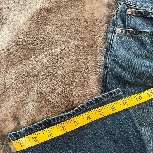 J. Crew Full Length Wide Leg Jeans Size 30 - Picture 5 of 16